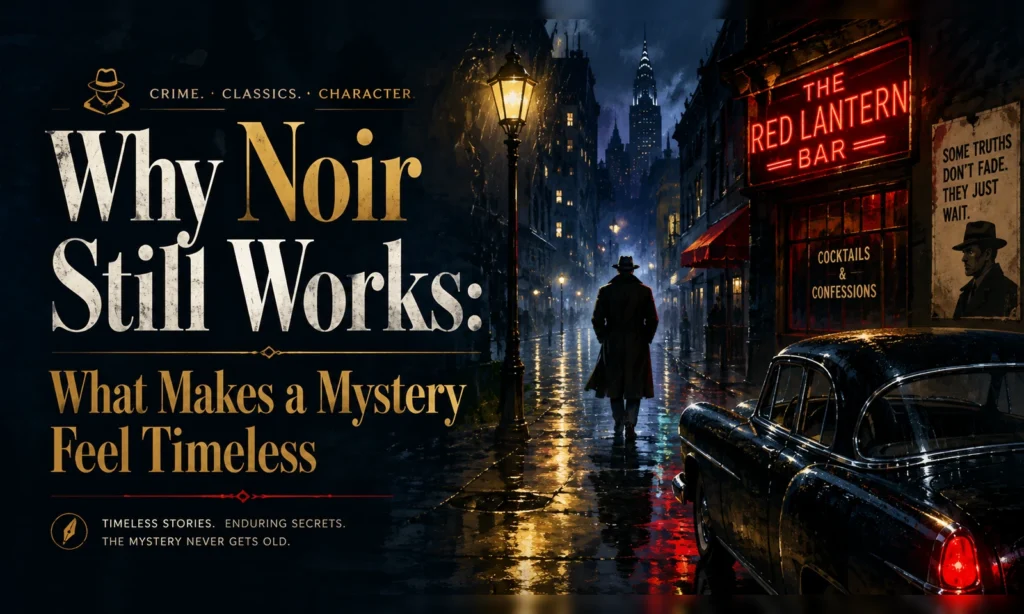 Why Noir Still Works: What Makes a Mystery Feel Timeless