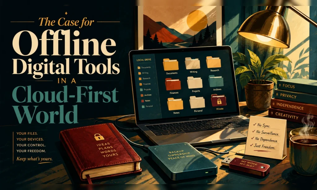 The Case for Offline Digital Tools in a Cloud-First World
